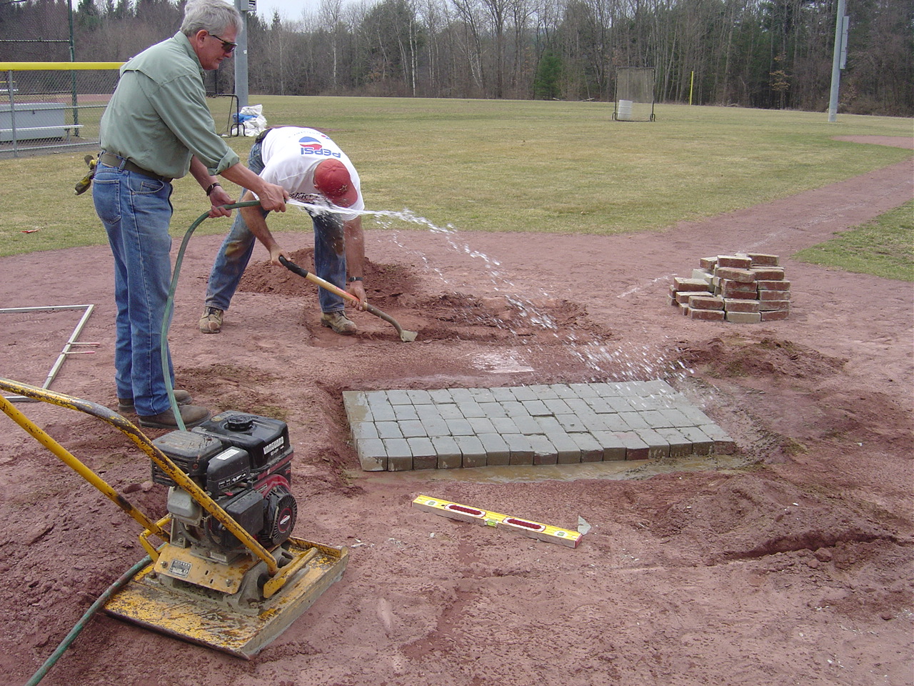 How To Build A Pitchers Mound With Clay Bricks Ok News Reverasite